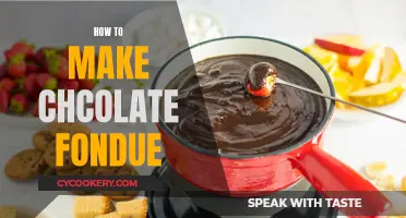 Creating a Chocolate Fondue: A Decadent, Easy Treat