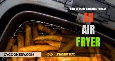 Air Fryer Checkers Fries: Quick, Crispy, Golden Goodness!