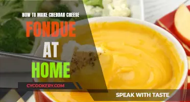 Making Cheddar Cheese Fondue: A Simple, Delicious Guide