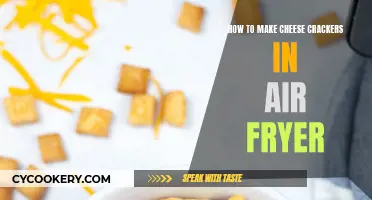 Air Fryer Cheese Crackers: A Quick, Easy Snack