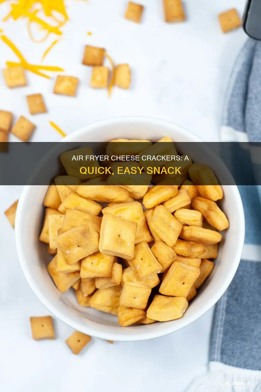 how to make cheese crackers in air fryer