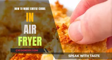 Air Fryer Cheese Curds: A Quick, Crispy Treat