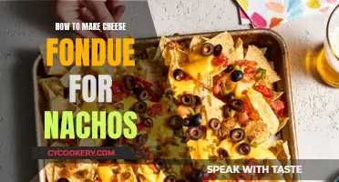 Cheese Fondue Nachos: Melty, Cheesy, Deliciousness