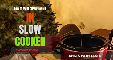 Cheese Fondue: Slow Cooker Magic in 10 Easy Steps