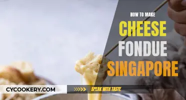 Cheese Fondue: A Tasty Singaporean Twist on a Classic