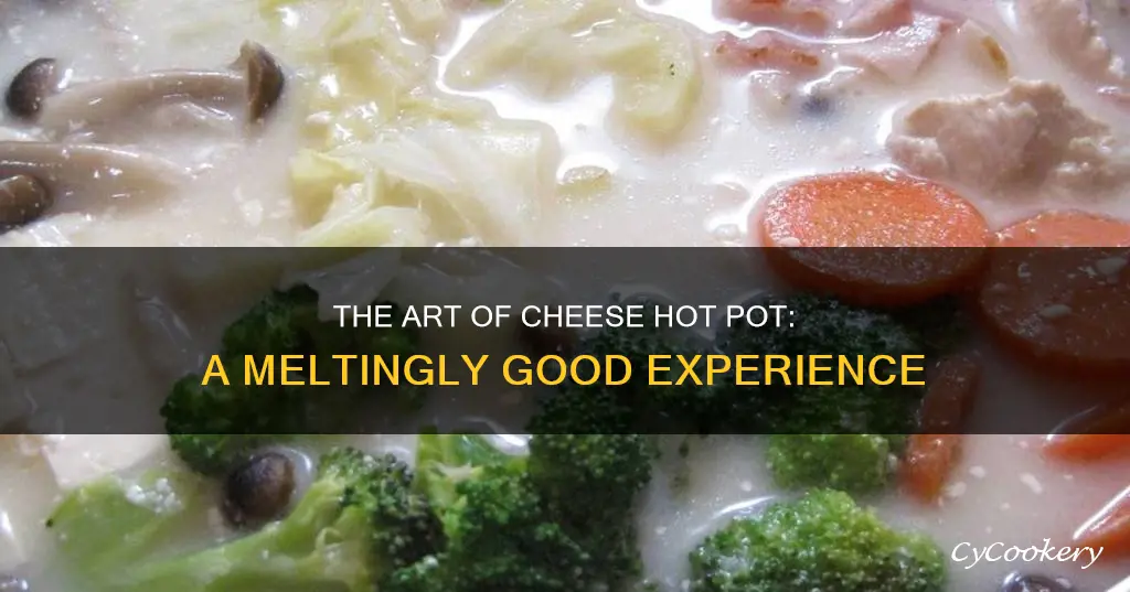 how to make cheese hot pot