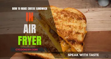 Air-Fryer Grilled Cheese: Quick, Easy, and Delicious!