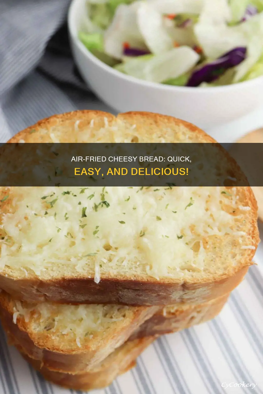 how to make cheesy bread in air fryer