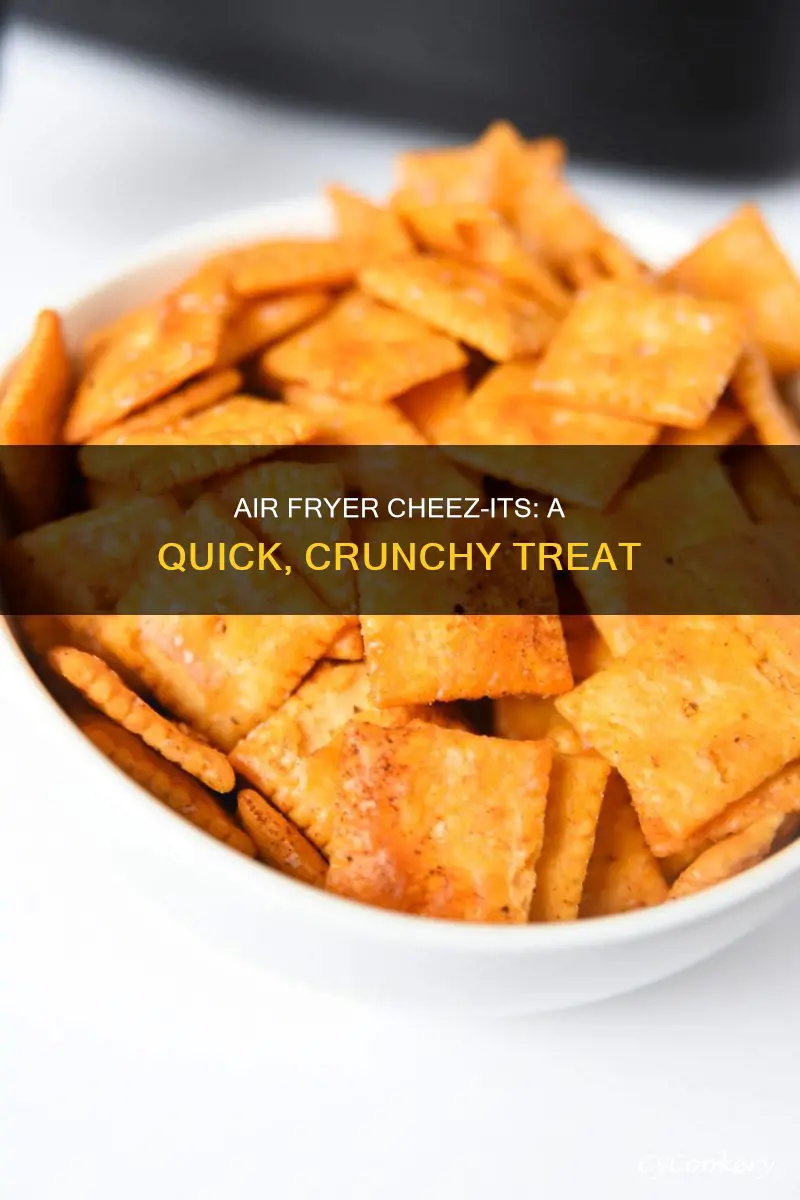 how to make cheez its in air fryer