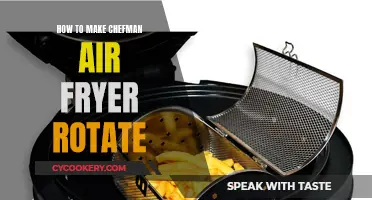 Make Your Chefman Air Fryer Rotate Efficiently