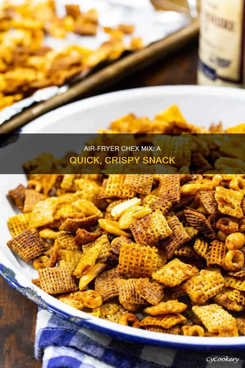 how to make chex mix in air fryer