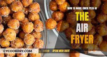 Air-Fried Chickpeas: Quick, Crunchy, Healthy Snack