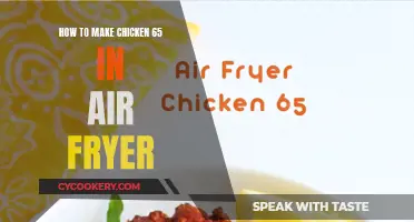 Air-Frying Chicken 65: A Quick, Crispy Delight