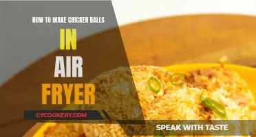 Air Fryer Chicken Balls: Quick, Easy, and Delicious!