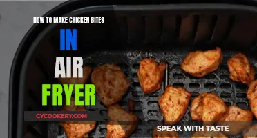 Air-Fryer Chicken Bites: Quick, Easy, and Delicious