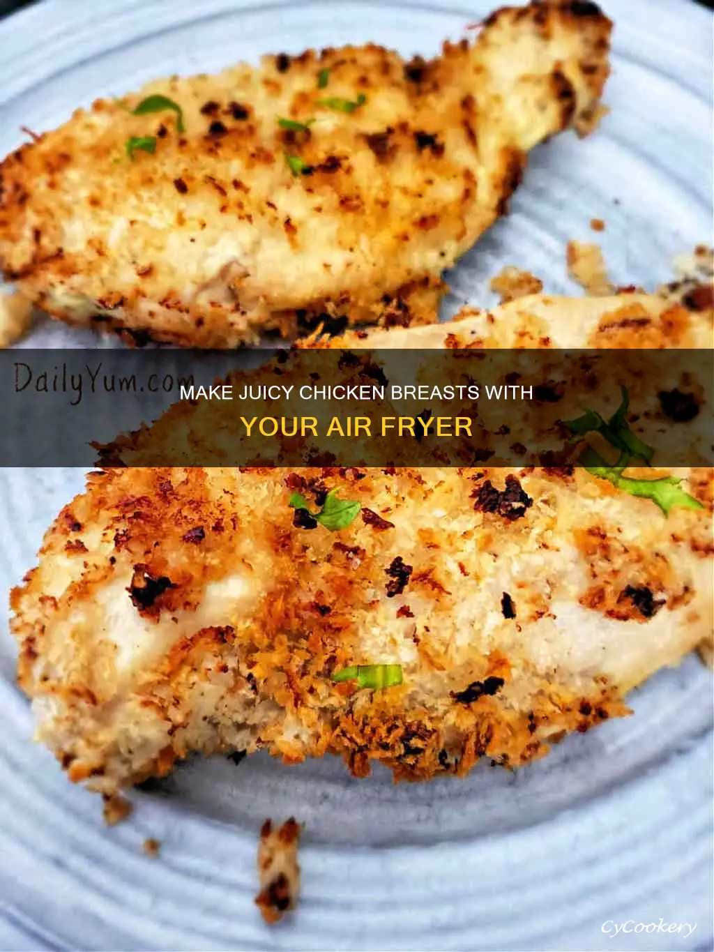 how to make chicken breast juicy in air fryer