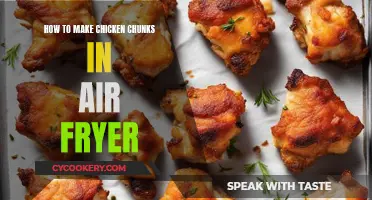 Air-Fryer Chicken Chunks: Quick, Crispy, and Delicious!