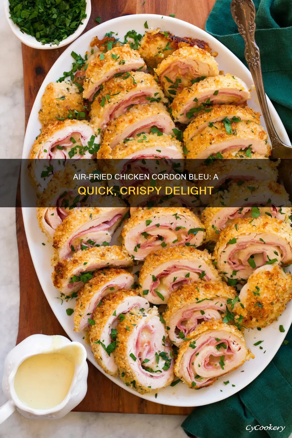 how to make chicken cordon bleu in air fryer