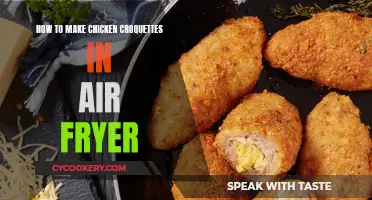 Air-Fried Chicken Croquettes: A Quick, Crispy Treat