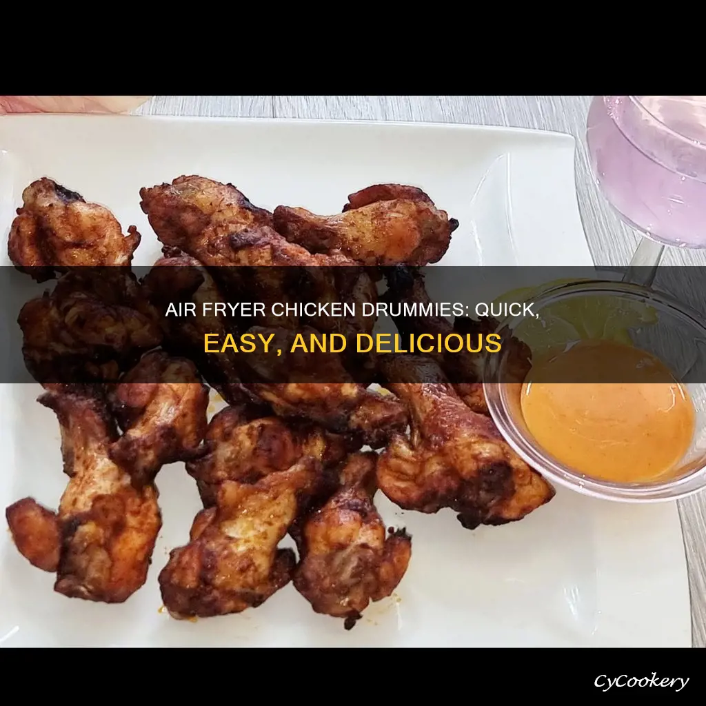 how to make chicken drummies in air fryer