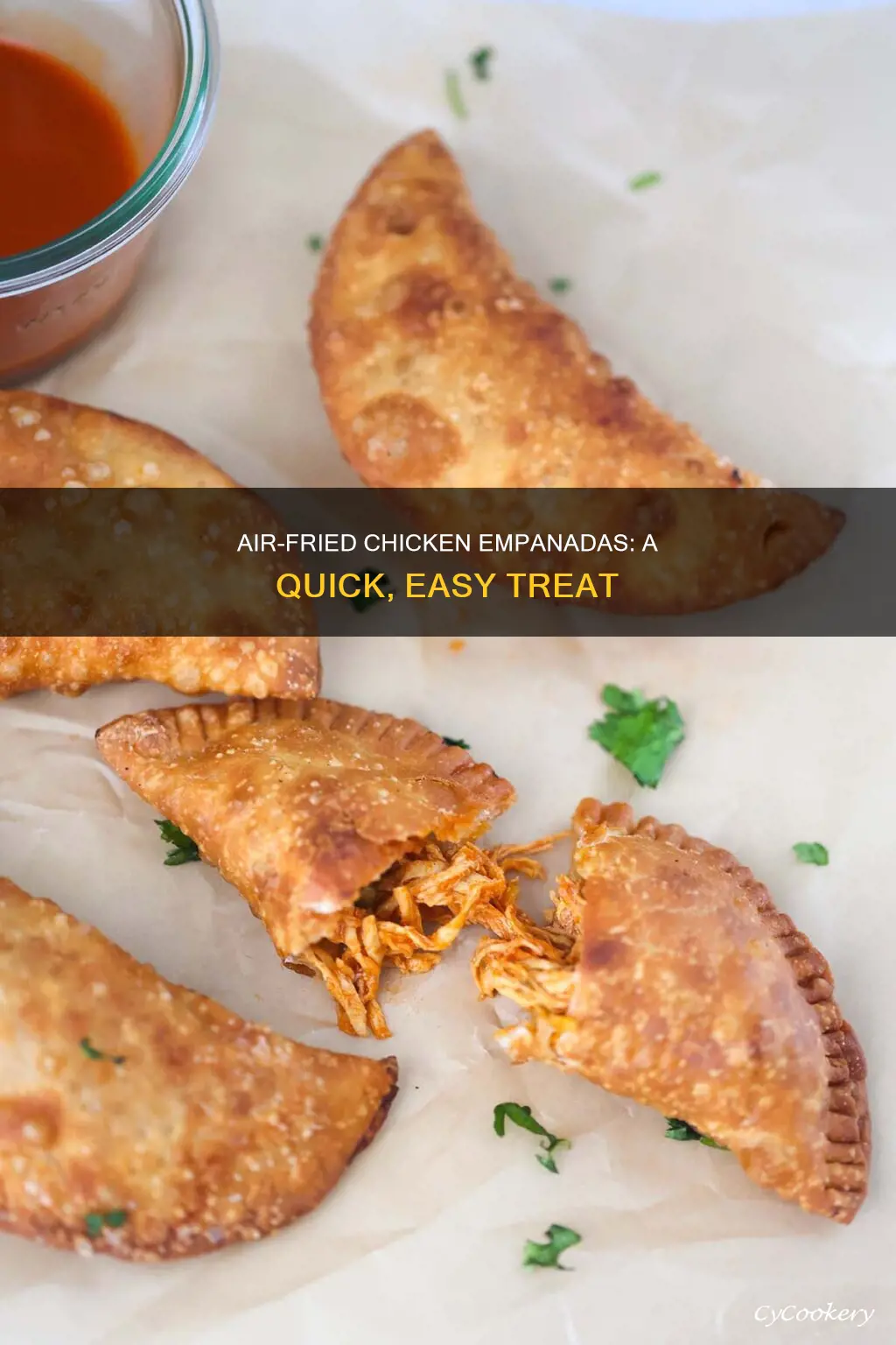 how to make chicken empanadas in an air fryer