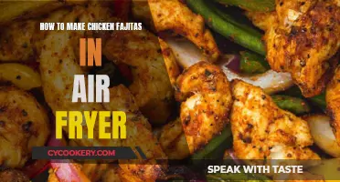 Air-Fried Chicken Fajitas: Quick, Easy, and Delicious!