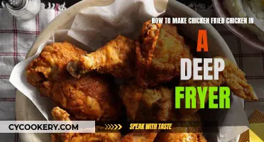 Deep-Frying Chicken: A Tasty, Crispy Treat