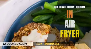 Air Fryer Chicken Fried Steak: Quick, Crispy, and Delicious!