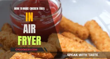 Air-Fryer Chicken Fries: Quick, Crispy, and Delicious!