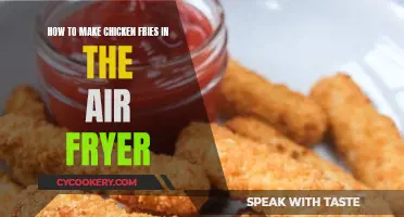 Air-Fried Chicken Fries: Quick, Crispy, and Delicious!