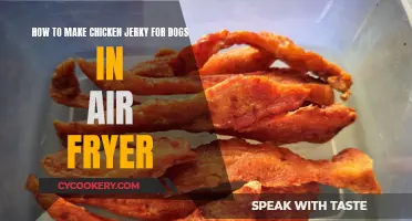 Make Chicken Jerky for Dogs Using an Air Fryer