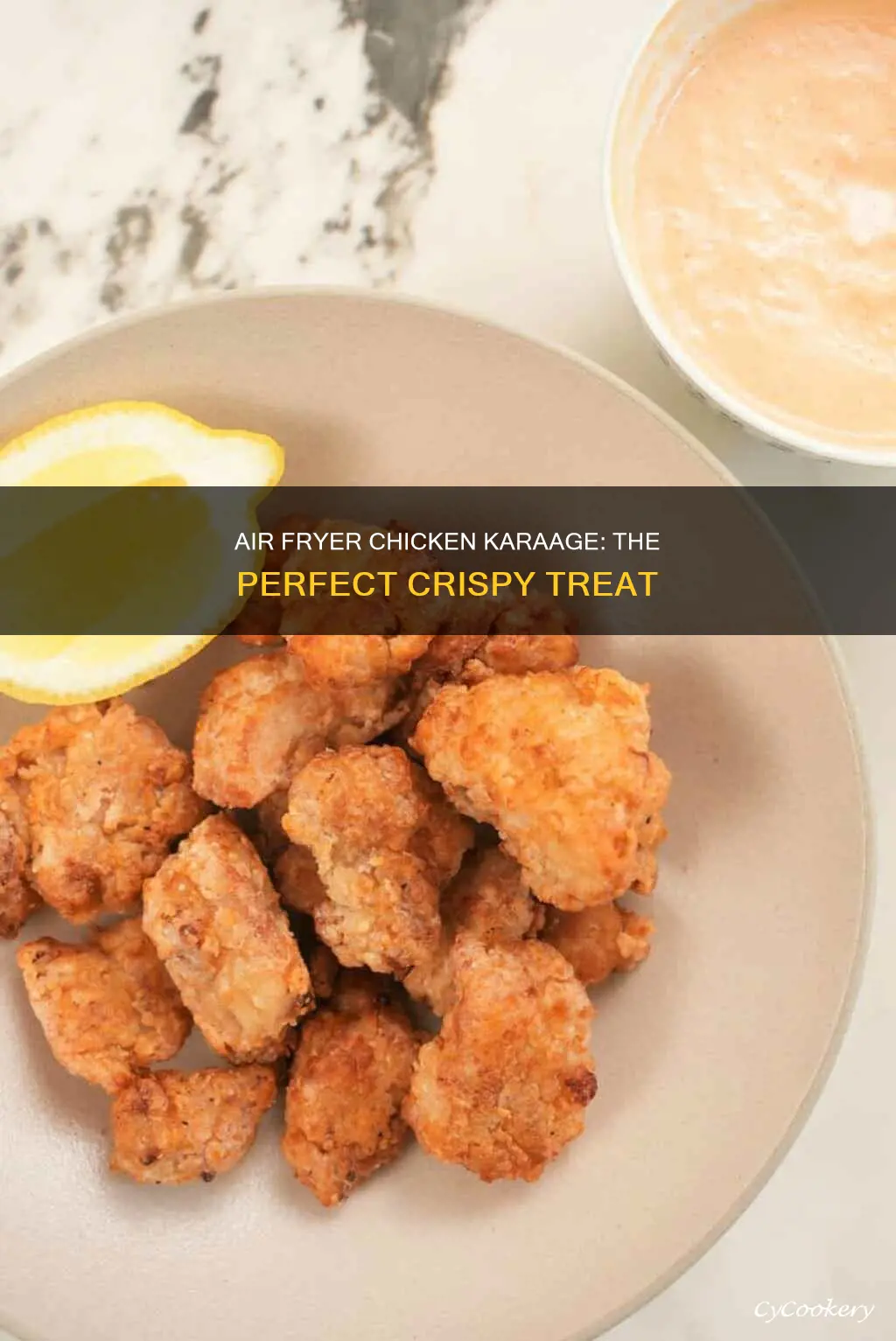 how to make chicken karaage air fryer