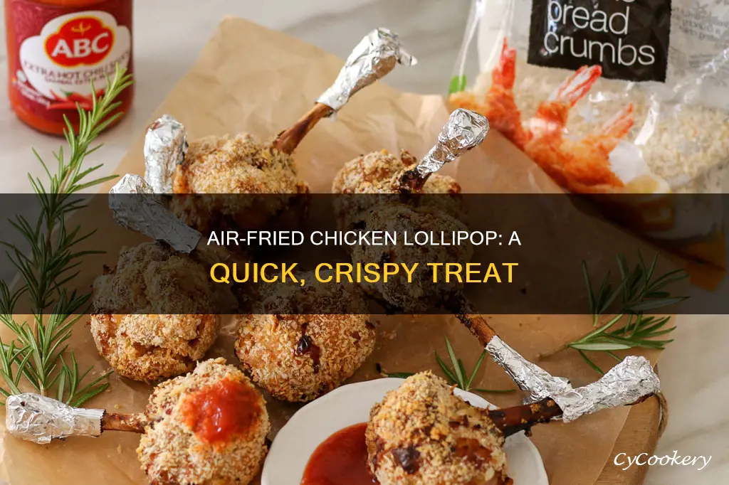 how to make chicken lollipop in air fryer