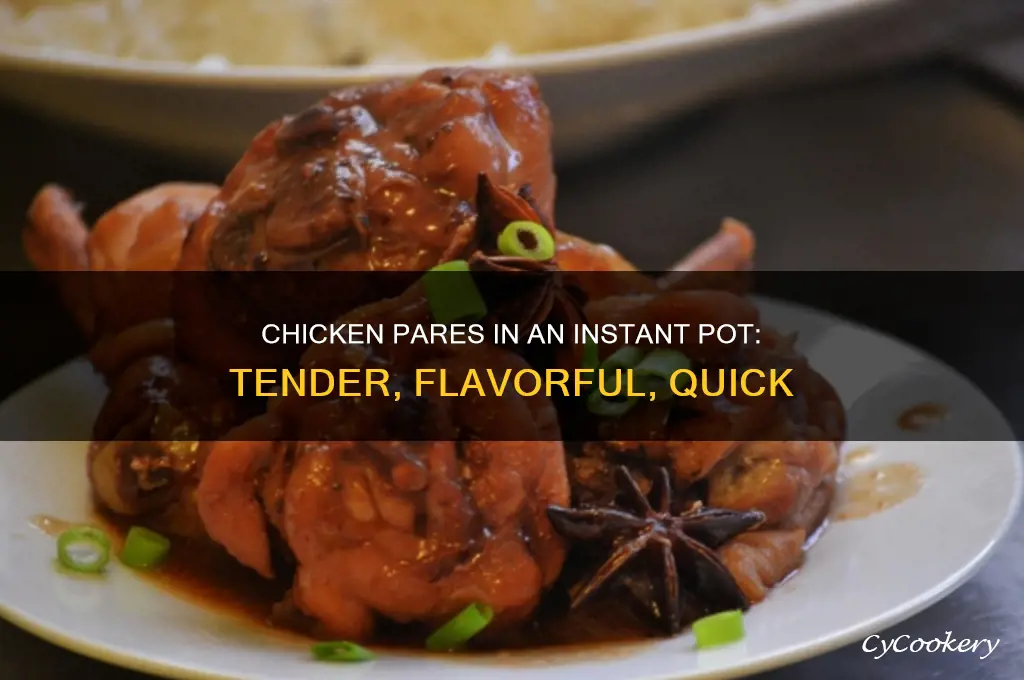 how to make chicken pares an in cook pot
