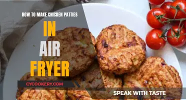 Air-Fried Chicken Patty Perfection: Quick, Easy, Delicious