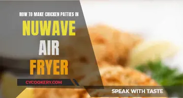 Air-Fryer Chicken Patty Perfection: Quick, Easy, Delicious!