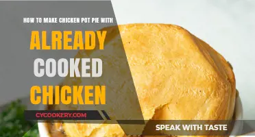 Quick Chicken Pot Pie: Using Leftover Chicken