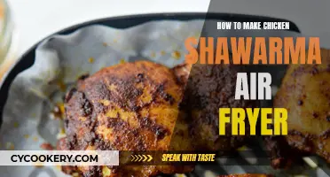 Air-Fried Chicken Shawarma: Quick, Easy, and Delicious!