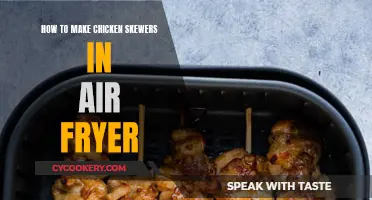 Air-Fried Chicken Skewers: Quick, Easy, and Delicious!