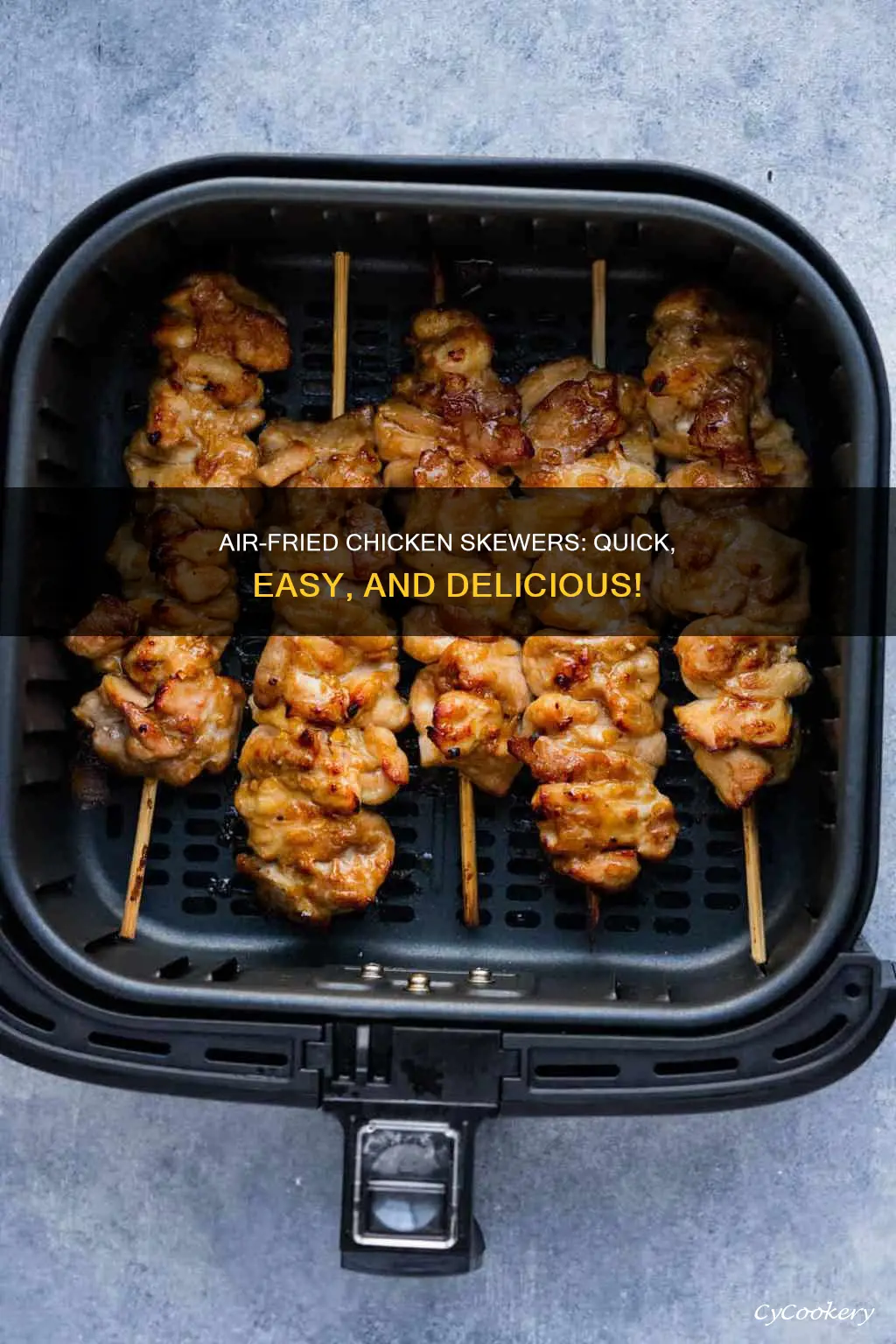 how to make chicken skewers in air fryer