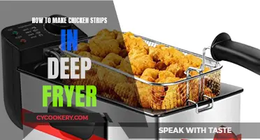 Deep-Frying Chicken Strips: A Quick, Crispy Treat