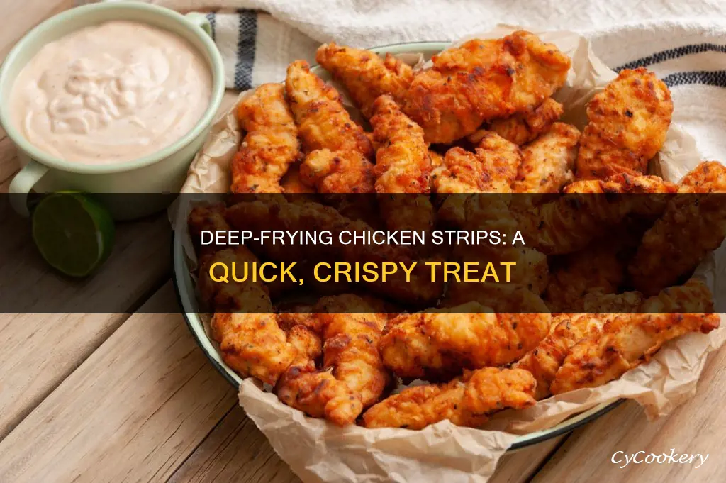 how to make chicken strips in deep fryer