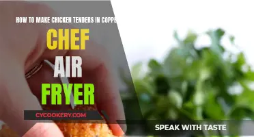 Air Fryer Chicken Tenders: A Copper Chef's Guide