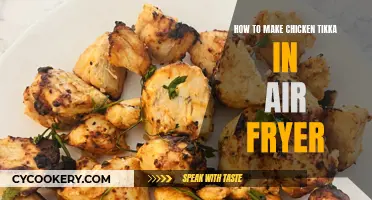 Air-Fried Chicken Tikka: A Quick, Easy Delight