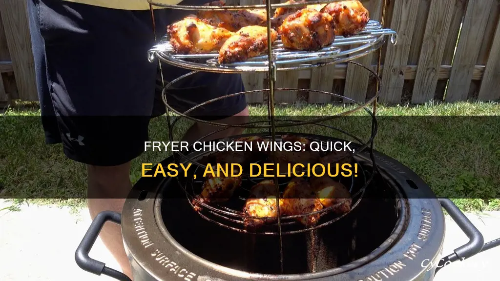 how to make chicken wings in a turkey fryer