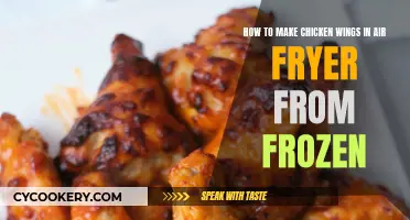 Air Fryer Frozen Chicken Wings: Quick, Crispy, Delicious