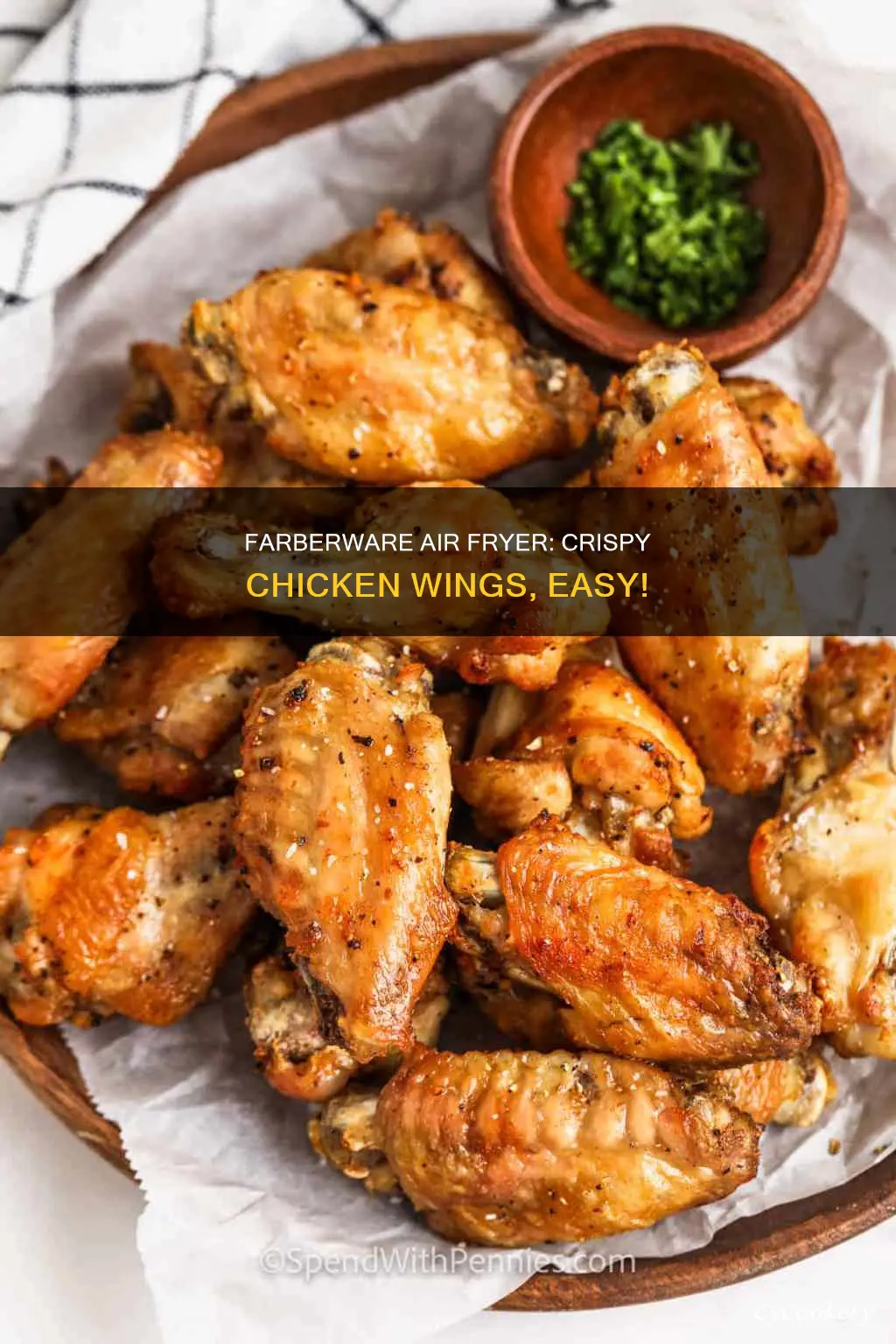 how to make chicken wings in farberware air fryer