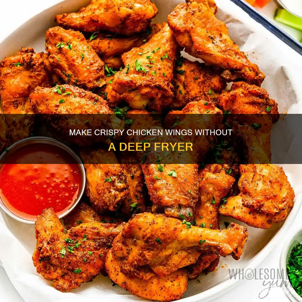 how to make chicken wings without deep fryer