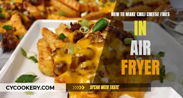 Air-Fryer Chili Cheese Fries: Quick, Easy, and Delicious!