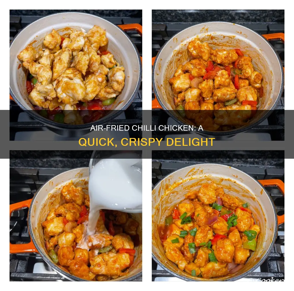 how to make chilli chicken in air fryer